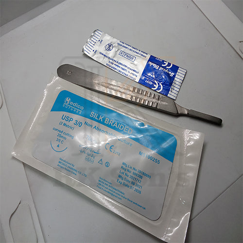 Complete Suture Practice Kit – Advanced Skin Suture Training Pad & Tools for Medical Students, Realistic Silicone Suturing Practice Kit for Surgical Skills Development